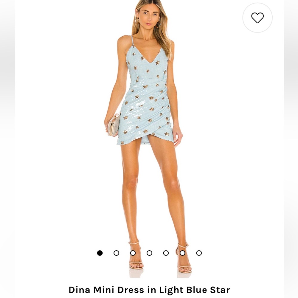 Superdown Dina mini dress with stars S